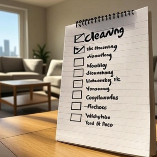 Simple Apartment Cleaning Checklist for Worcester, MA