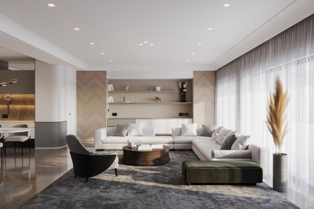 clean living room in Dudley